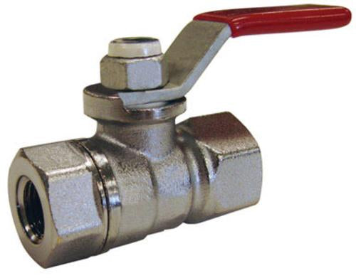 Mueller 107-002NL Chrome Ball Valve, 3/8"