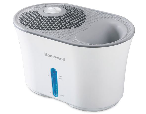 Honeywell HCM-710 Easy-To-Care Cool Mist Humidifier, White With Gray