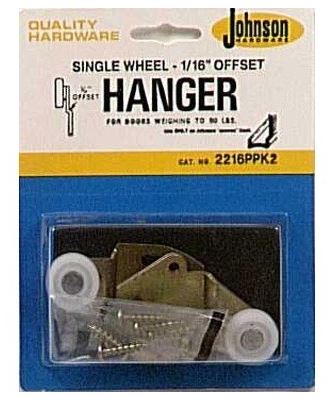 Johnson 2216PPK2 Extra Offset Hanger Bypassing Hardware, 7/8", Nylone