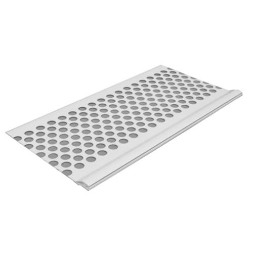 Genova AW115 Gutter Guard, 5', White