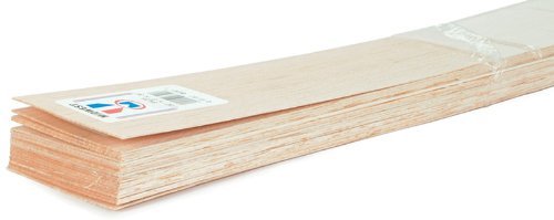 Midwest Products 6402 Balsawood Sheet, 1/16" x 4" x 36"