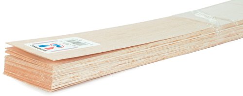 Midwest Products 6404 Balsawood Sheet, 1/8" x 4" x 36"