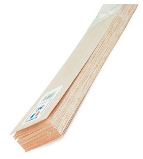 Midwest Products 6403 Balsawood Sheet, 3/32" x 4" x 36"