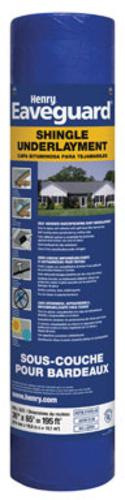 Henry HE740916 Self-Adhesive Shingle Underlayment, 3' x 65'