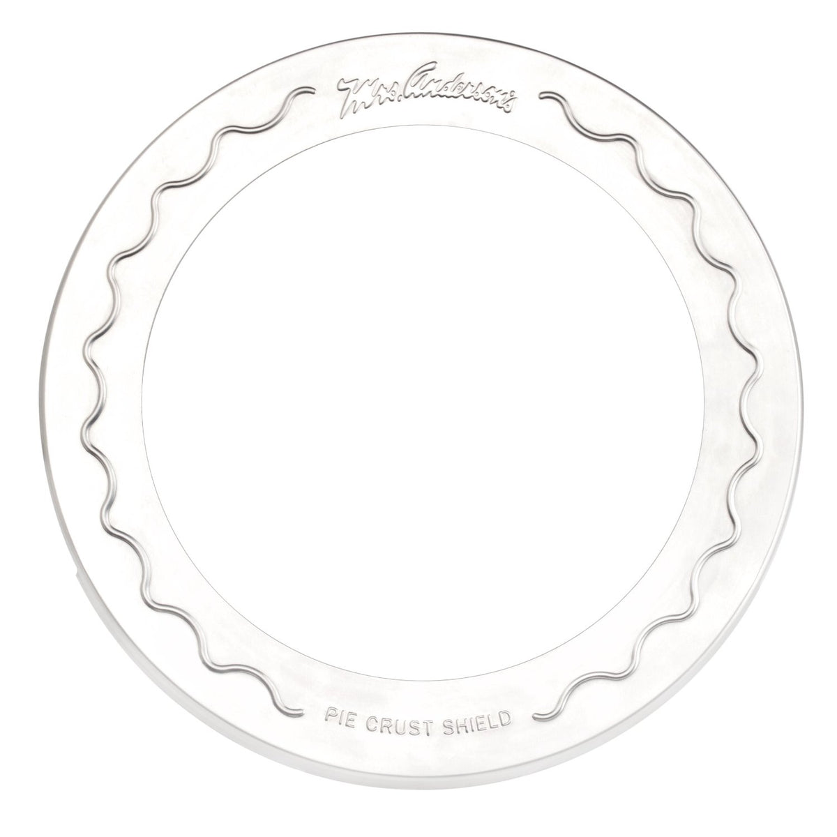 Mrs Anderson's 109  Original Pie Crust Shield, 10", Aluminum