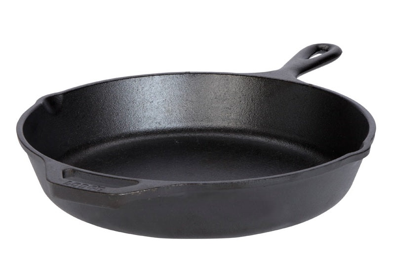 Lodge L8SK3 Pre-Seasoned Cast Iron Skillet, 10-1/4