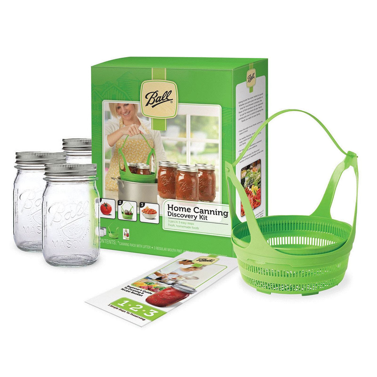 Ball 1440010790 Home Canning Discovery Kit, 6 Piece