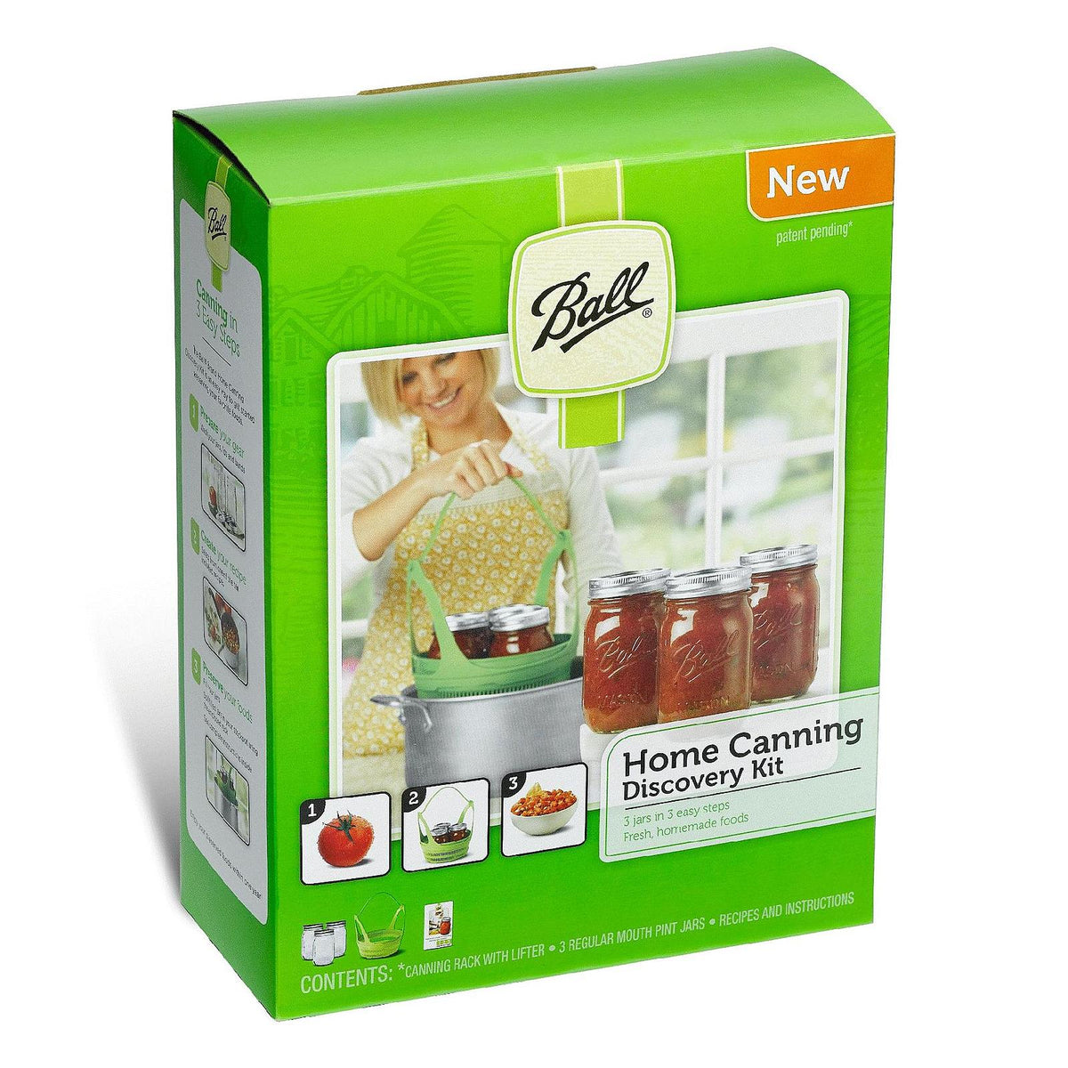 Ball 1440010790 Home Canning Discovery Kit, 6 Piece