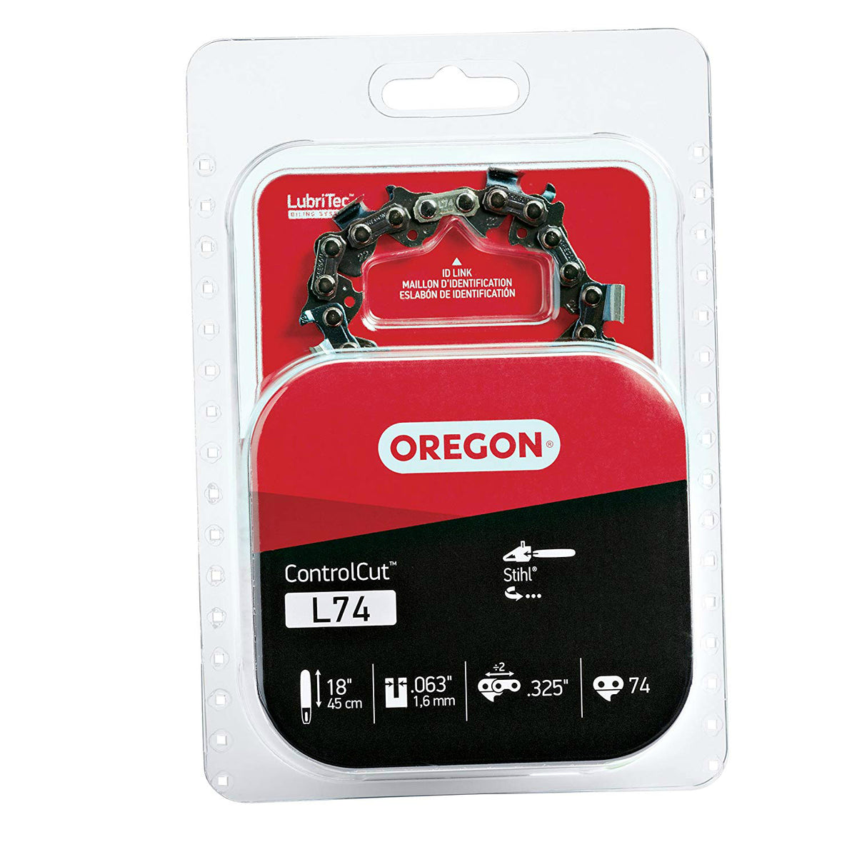 Oregon L74 Replacement Saw Chain, 18" Bar