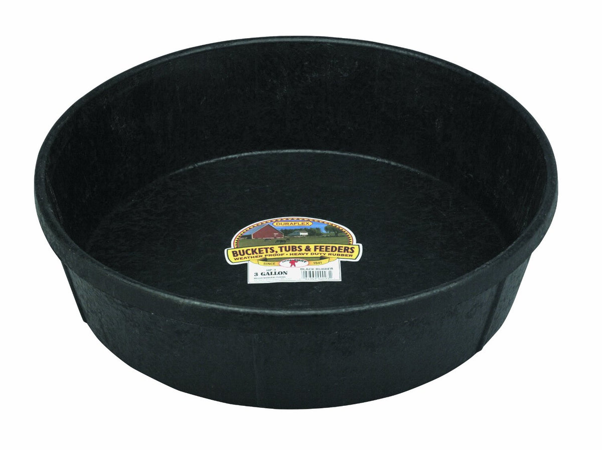 Miller HP-3 Feed Pan, 3 Gallon, Corded Rubber