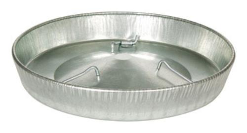 Miller 9143 Galvanized Feeder Pan, 14"