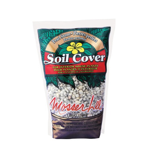 Mosser Lee 1122 Pearl Stone Decorative Soil Cover, 1.5 Quart