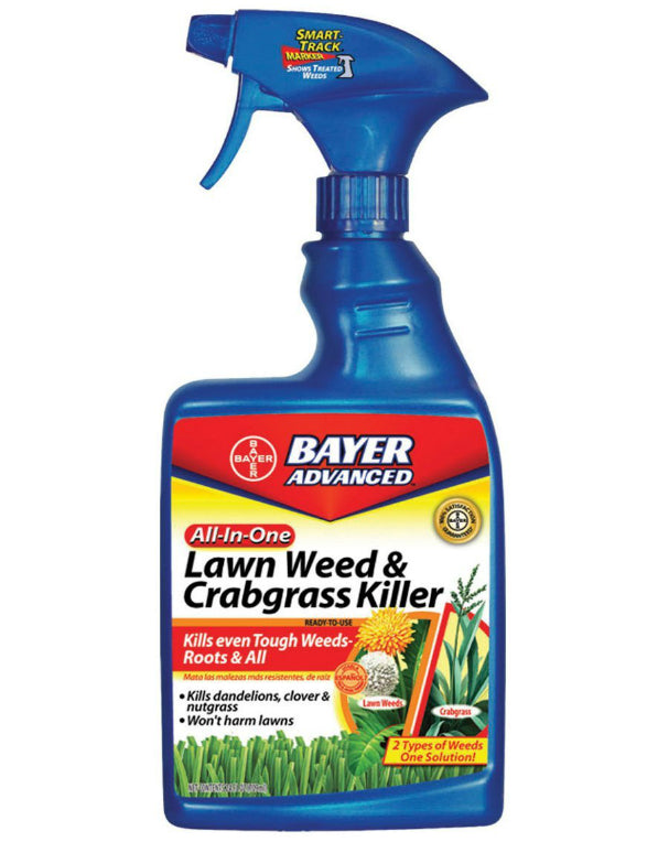BioAdvanced 704125A Lawn Weed And Crabgrass Killer, 24 Oz.