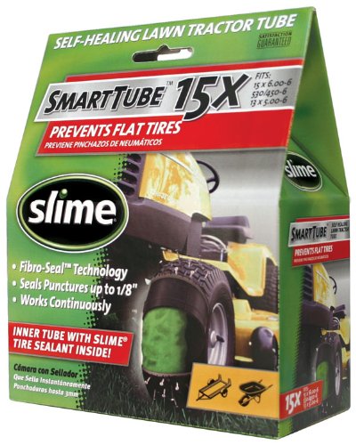Slime 30014 Smart Tube Lawn Tractor Tube, 15"x6"