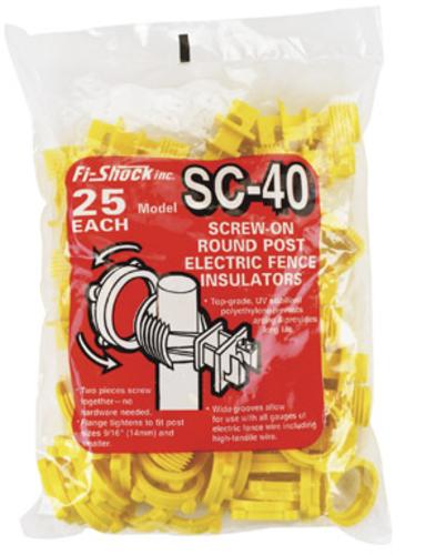 Fi-Shock SC-40 Screw-On Insulator