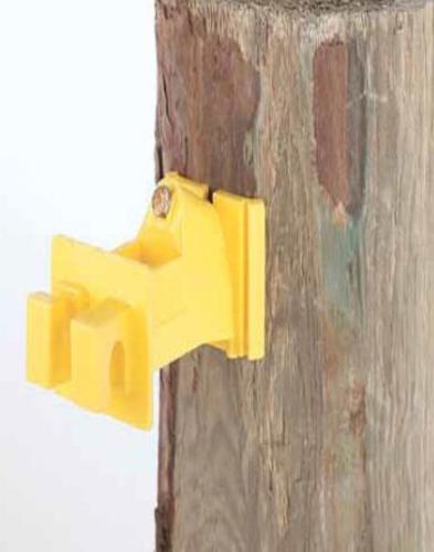 Dare SNUG-SWP-25 Snug Wood Post Insulator, Yellow