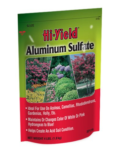 Hi-Yield 32175 Aluminum Sulfate, 4 lbs