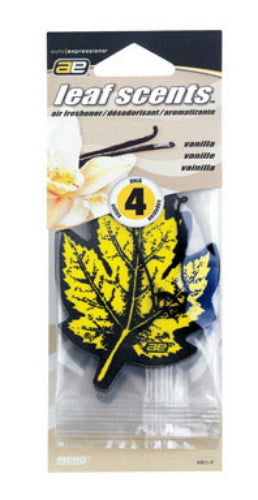 Auto Expressions NOR23-4P Ultra Norsk Leaf Air Freshener, Vanilla