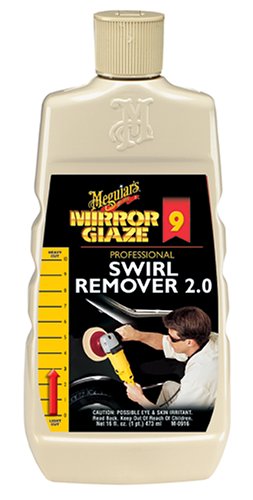 Meguiar's M-0916 Mirror Glaze #9 Professional Swirl Remover 2.0, 16 Oz