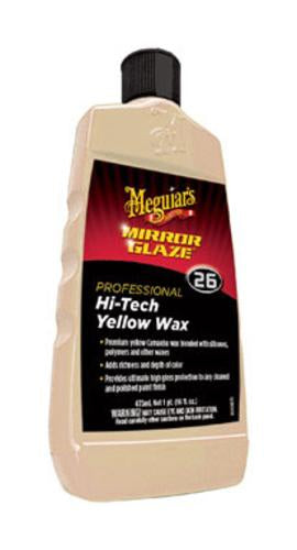 Meguiar's M-2616 Mirror Glaze Hi-Tech Yellow Wax, 16 Oz