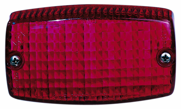 Peterson V306R Surface-Mount Rear Stop/Turn/Tail Light, Red