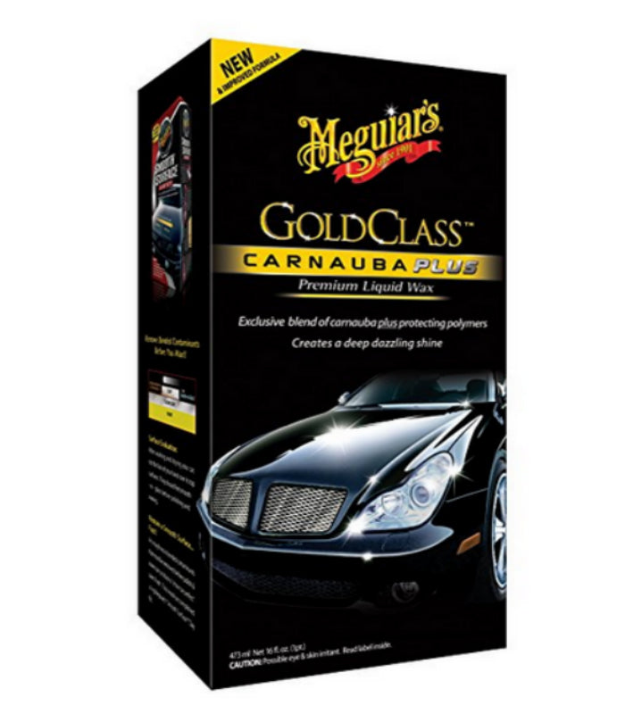 Meguiar's G-7016 Gold Class Car Wax Liquid, 16 Oz