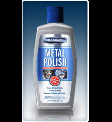 Blue Magic 200-6 Liquid Metal Polish, 8 Oz