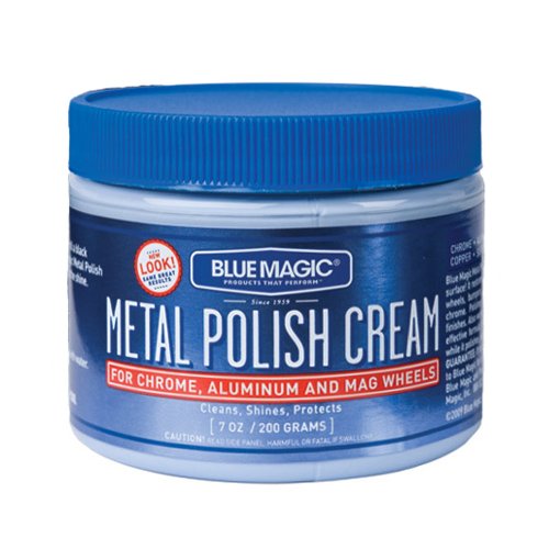 Blue Magic 400 Metal Polish Cream, 7 Oz