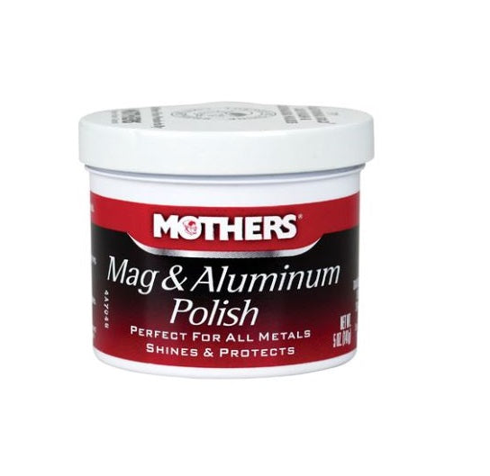 Mothers 05100 Mag & Aluminum Polish, 5 Oz