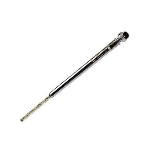 Victor 22-5-00887-8 Low Pressure Tire Gauge, 1-20 psi, Chrome Plated