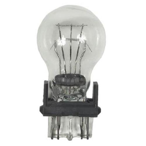 GE Lighting 26377 Plastic Wedge Miniature Bulb #3157KR/BP2, 12 V, S8