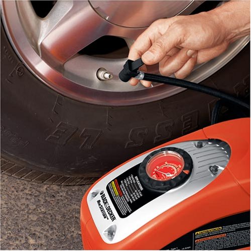 Black & Decker ASI300 High Performance Air Station Inflator, 160 psi