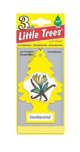 Little Trees U3S-32005 Air Fresheners Vanilla Roma Scent
