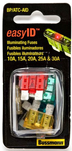 Cooper Bussmann BP/ATC-AID easyID Fuse Assortment, 30 Amp, 5-Piece