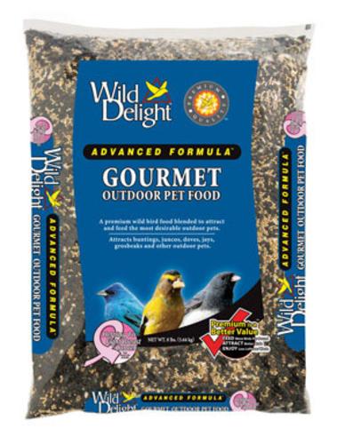 Wild Delight 368080 Gourmet Sunflower Seeds Wild Bird Food, 8 Lb