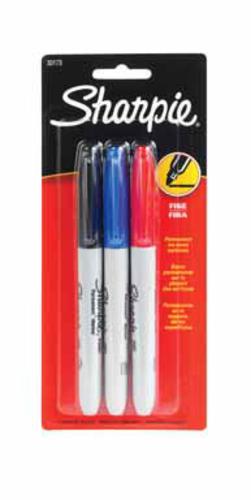 Sharpie 30173 Fine Tip Permanent Marker, Assorted Color