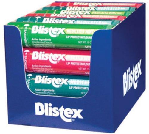 Blistex 81269 Medicated Lip Balm, 0.15 Oz, Assorted Flavors