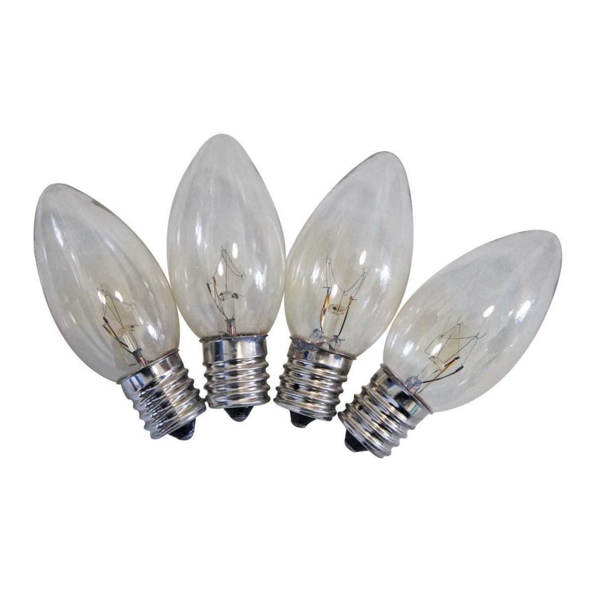 Celebrations UYRT41A1 C7 Replacement Bulbs, 5 W, Transparent, Clear