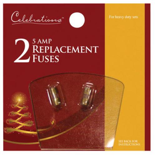 Celebrations 1268-71 Replacement Fuse, 5 Amp