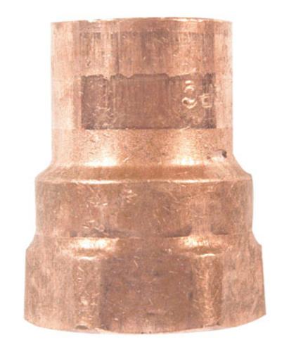 Elkhart 30130 Copper Female Adapter, 1/2" X 1/2"