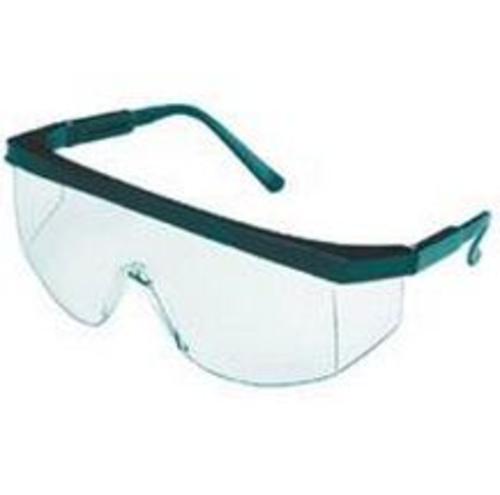 MSA 10049164  Safety Eyewear, Teal Frame, Clear Lens