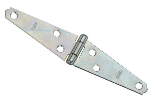 Stanley 14-0300 Light Strap Hinge, Zinc Plated, 3"