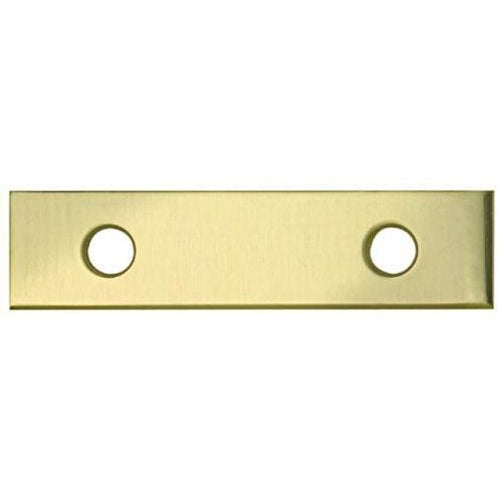 Stanley 803770 Mending Plate, 2", Bright Brass