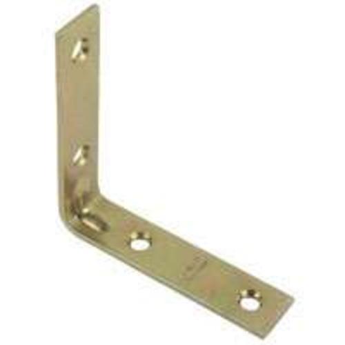 Stanley Hardware 802201 Satin Brass Corner Brace, 1-1/2"