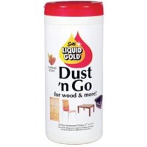 Scotts Liquid Gold WWP1 Dust 'n Go Wood Polishing Cloth, 20 Pack
