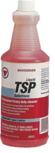 Savogran 10632 Trisodium Phosphate Cleaner, 1 Quart