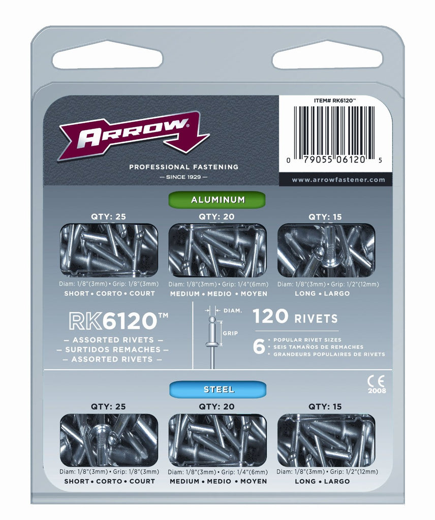Aluminum And Steel Rivet Assortment Pack, low price, best professional ...