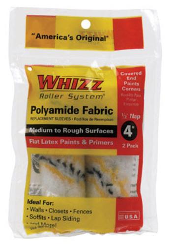 Whizz 54011 Goldstripe Roller Refill, 4", 2 Pack