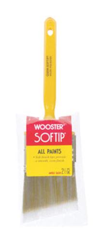 Wooster Q3208-2 1/2 Softip Angle Sash Paint Brush, 2.5"