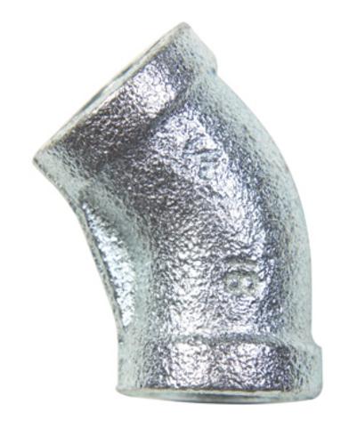 buy galvanized elbow 45 deg at cheap rate in bulk. wholesale & retail plumbing repair parts store. home décor ideas, maintenance, repair replacement parts